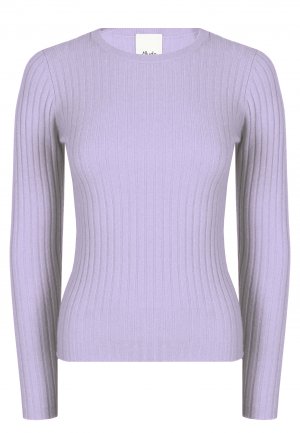 Пуловер ALLUDE. Цвет: фиолетовый