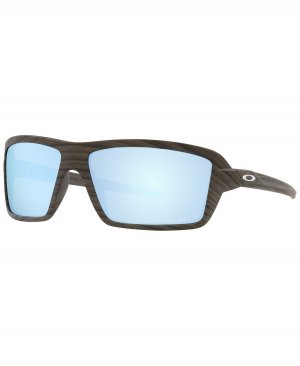 Мужские поляризованные солнцезащитные очки, oo9129 кабели 63 , мульти Oakley