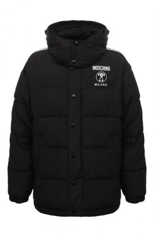 Утепленная куртка Moschino. Цвет: чёрный