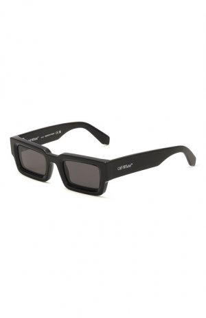 Солнцезащитные очки Off-White. Цвет: чёрный