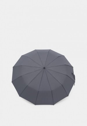Зонт складной Finn Flare. Цвет: серый