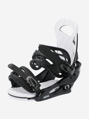 Крепления сноубордические детские Smalls, Черный, размер L Burton. Цвет: черный