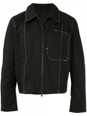 2.0 contrast-stitch jacket Post Archive Faction. Цвет: черный