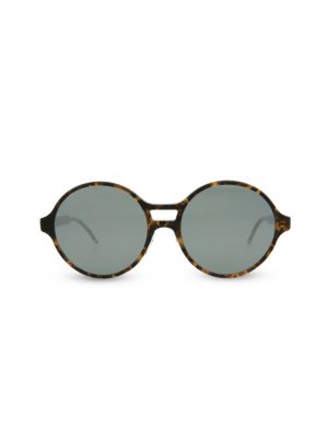 Круглые солнцезащитные очки в стиле ретро 63MM , цвет Tortoise Thom Browne