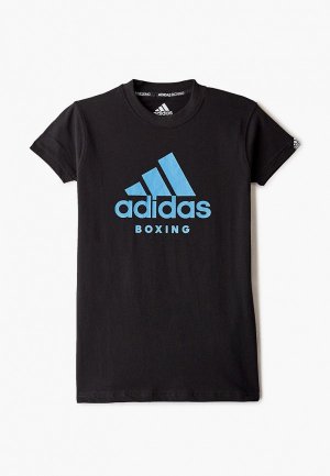 Футболка adidas Combat Community T-Shirt Boxing Kids. Цвет: черный