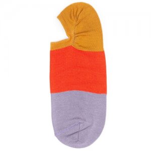 Невидимые носки для мужчин премиального бренда Dressed - No Show Block 39-42 Happy Socks