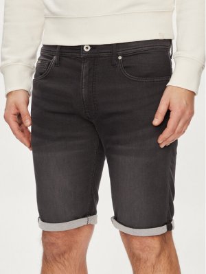 Джинсовые шорты узкого кроя, серый Pepe Jeans