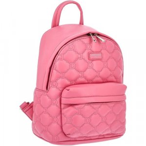 Рюкзак , фактура рельефная, гладкая, розовый DAVID JONES. Цвет: розовый