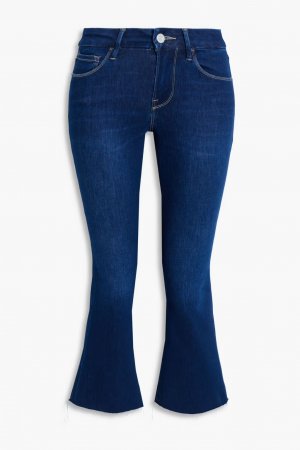 Расклешенные джинсы Le Pixie со средней посадкой , средний деним Frame