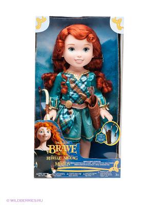 Кукла Принцесса Мерида с колчаном и луком Jakks. Цвет: бирюзовый