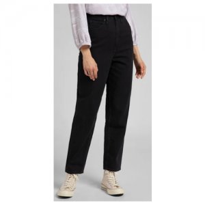 Джинсы LEE STELLA TAPERED L31JNECY женские, цвет чёрный, размер 31/26. Цвет: черный