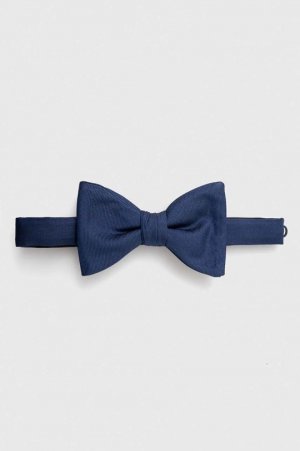 Шерстяной галстук-бабочка , темно-синий Hugo
