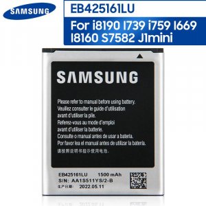 Оригинальный аккумулятор EB425161LU для J1 MINI Ace 2 SM-J105H S7562 S7572 S7580 I739 I759 I669 I8160 1500 мАч Samsung