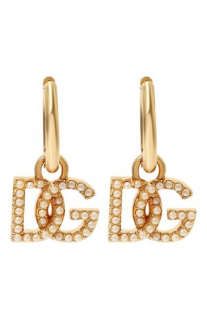 Серьги Dolce & Gabbana. Цвет: золотой