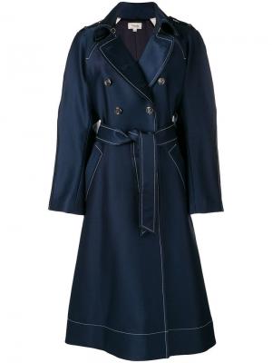 Пальто Matilde Temperley London. Цвет: синий
