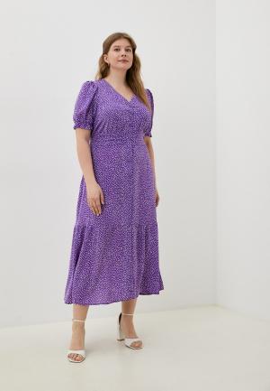 Платье Lorabomb. Цвет: фиолетовый