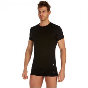 U.S. POLO ASSN Underwear._Набор мужских футболок 2 шт._80197/Серыймеланж/S ASSN.. Цвет: серый