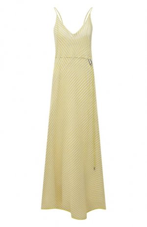 Платье Bottega Veneta. Цвет: жёлтый