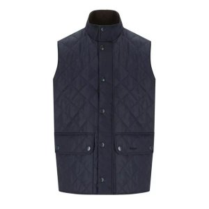 Куртка new lowerdale navy vest , синий Barbour