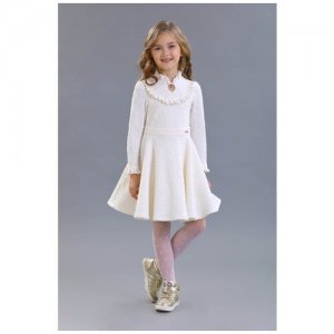 Платье нарядное для девочки (Размер: 122), арт. 2510-123-ВПБ, цвет Белый Маленькая Леди. Цвет: белый