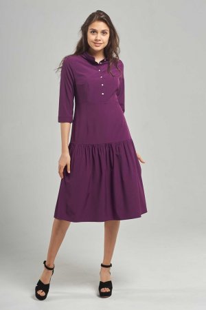 Платье MARI-LINE. Цвет: фиолетовый
