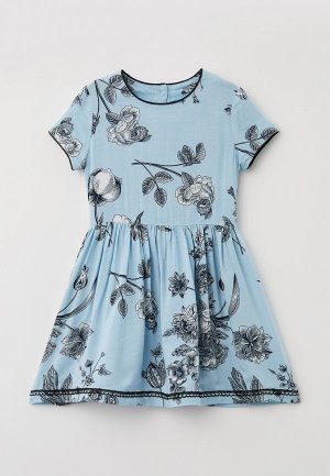 Платье Petite Princesse. Цвет: голубой
