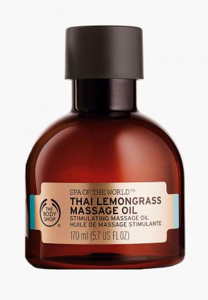 Масло массажное The Body Shop Thai Lemongrass, 170 мл. Цвет: коричневый