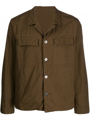 Куртка на пуговицах 08Sircus. Цвет: коричневый