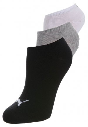 Спортивные носки UNISEX INVISIBLE SNEAKER 3P Puma, цвет weiss / grau schwarz PUMA