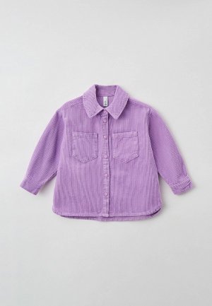 Рубашка Sela. Цвет: фиолетовый