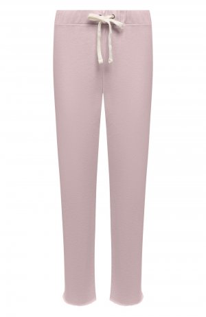 Хлопковые брюки James Perse. Цвет: розовый