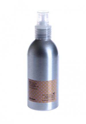 Масло увлажняющее для волос и тела Davines Essential Haircare Su - Защита от солнца 125 мл. Цвет: серебряный