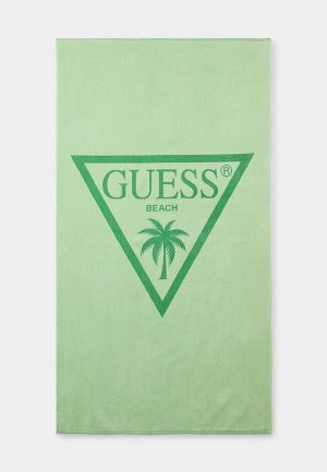 Полотенце Guess 180х200 см. Цвет: зеленый