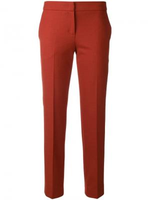 Укороченные брюки Twin-Set. Цвет: коричневый