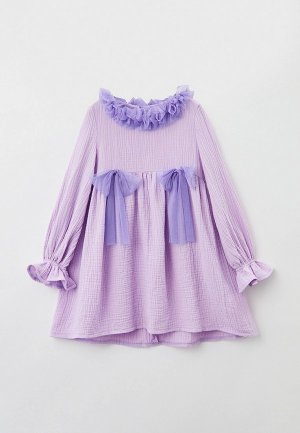 Платье Bonjour Bebe Lotus Dress. Цвет: фиолетовый