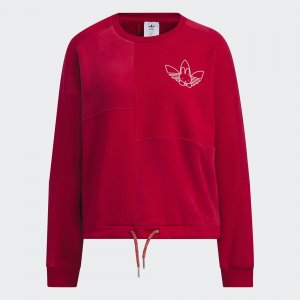 Свитшот CNY Miffy, малиново-красный Adidas Originals
