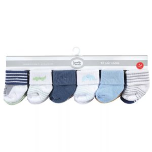 Махровые носки Infant Boy для новорожденных и малышей, Safari Luvable Friends