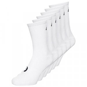 Носки 6PPK Сrew sock, 6 пар, размер M, белый ASICS. Цвет: белый