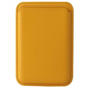 Магнитный чехол-бумажник (картхолдер) MagSafe для iPhone белый нет. Цвет: белый