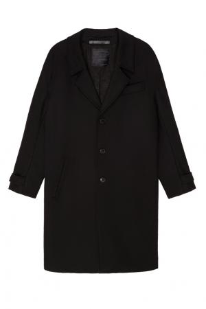 Черное пальто Blacot Drykorn. Цвет: черный