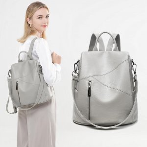 Модный женский рюкзак, простой, легко брать с собой, противоугонный рюкзак большой емкости, дорожная сумка для отдыха VIA ROMA