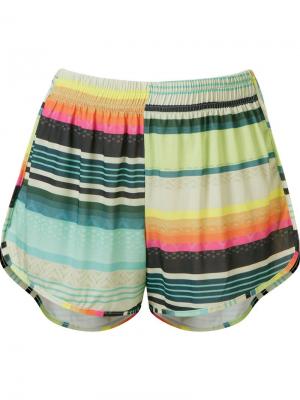 Striped shorts Lygia & Nanny. Цвет: зелёный