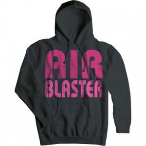 Пуловер с капюшоном Air Stack – мужской , черный Airblaster