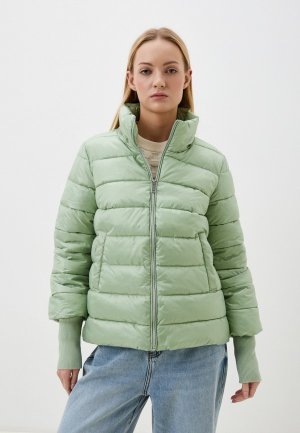 Куртка утепленная Zolla. Цвет: зеленый