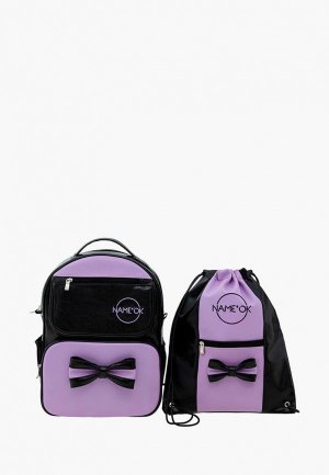 Рюкзак и мешок NameOk Name'Ok. Цвет: фиолетовый