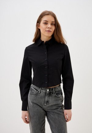 Рубашка Gloria Jeans. Цвет: черный
