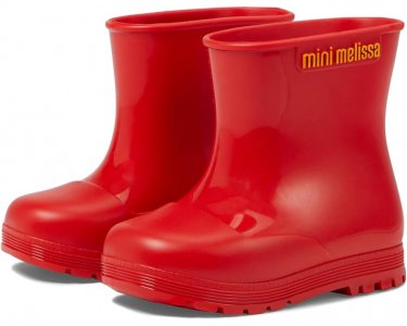 Ботинки Welly BB, красный Mini Melissa