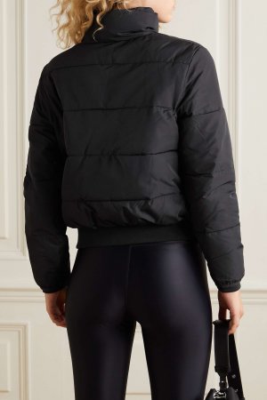 THE UPSIDE Стеганая куртка Nareli из органического эластичного хлопка, черный