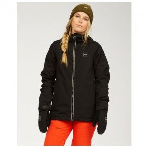 Женская Сноубордическая Куртка Sula, Цвет черный, Размер S BILLABONG. Цвет: черный