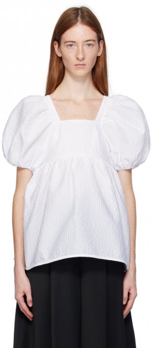 Белая блузка Alma Cecilie Bahnsen